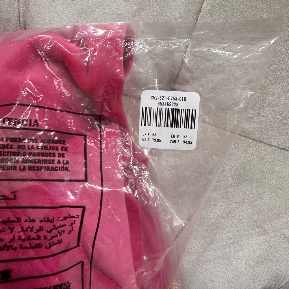 Hollister Pink Velour Tracksuit - Picture 8 of 8